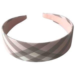 Burberry Light Pink Novacheck Headband